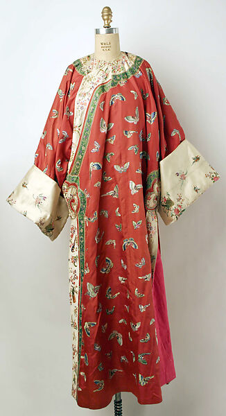 Robe, silk, Chinese 