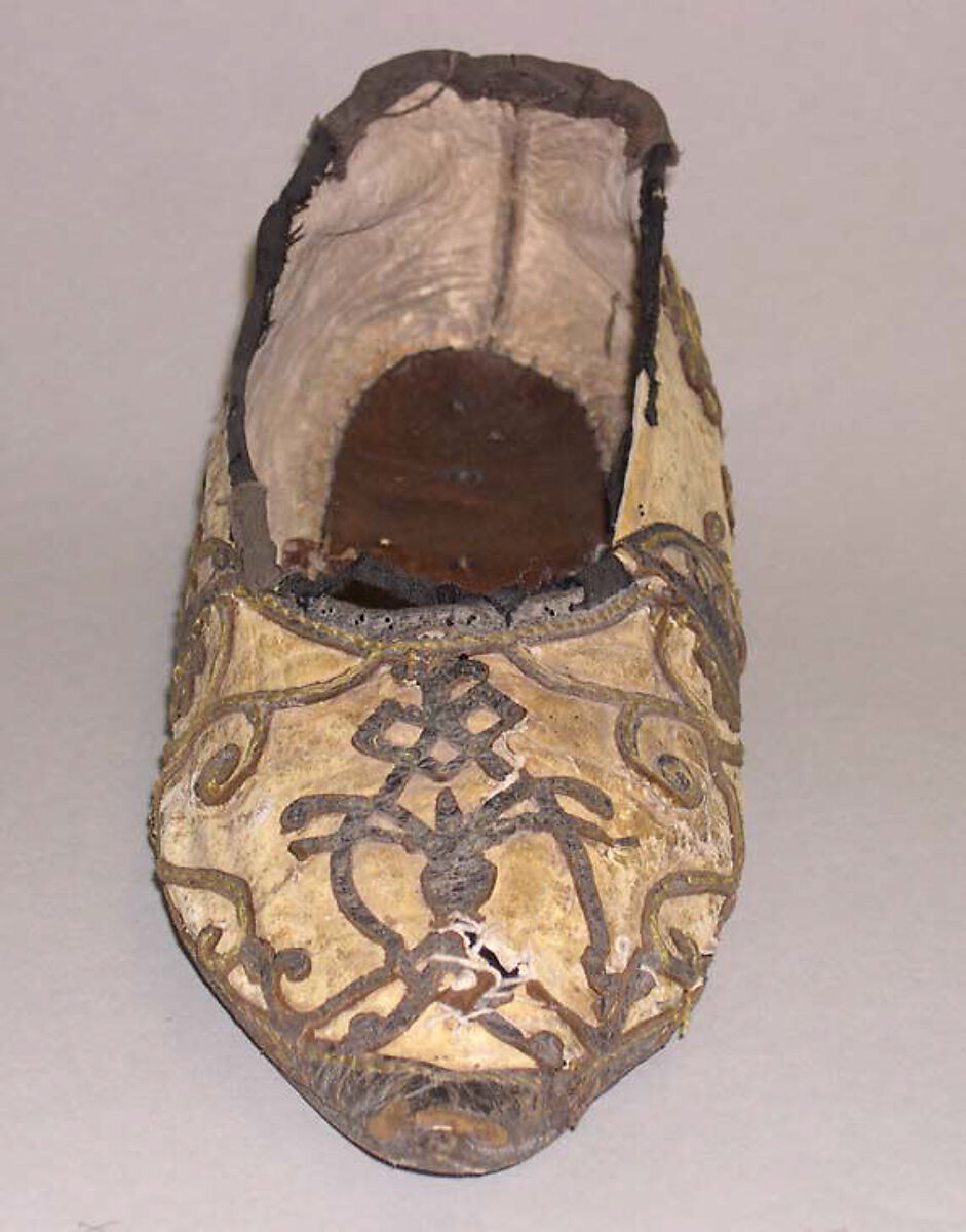 Slippers, leather, Italian