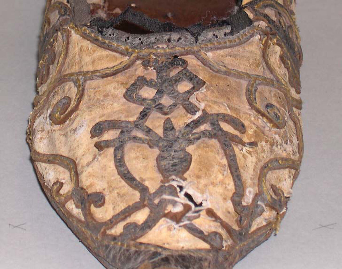 Slippers, leather, Italian