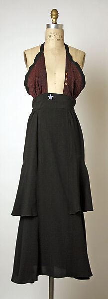 Ensemble, Ossie Clark (British, Oswaldtwistle 1942–1996 London), synthetic fiber, British