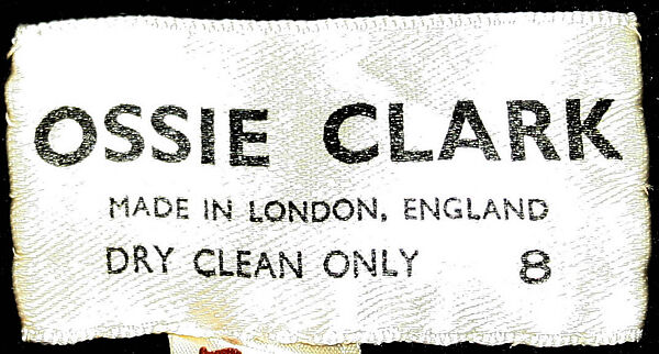 Ensemble, Ossie Clark (British, Oswaldtwistle 1942–1996 London), synthetic fiber, British