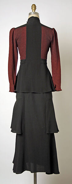 Ensemble, Ossie Clark (British, Oswaldtwistle 1942–1996 London), synthetic fiber, British