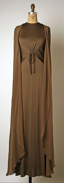 Evening dress, Bill Blass Ltd. (American, founded 1970), rayon, silk, American 