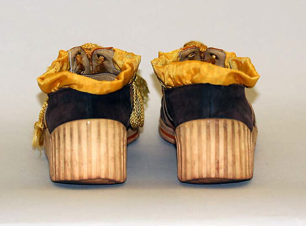Sneakers, House of Charles Jourdan (French, founded 1919), a,b) leather, plastic, rubber, synthetic, French