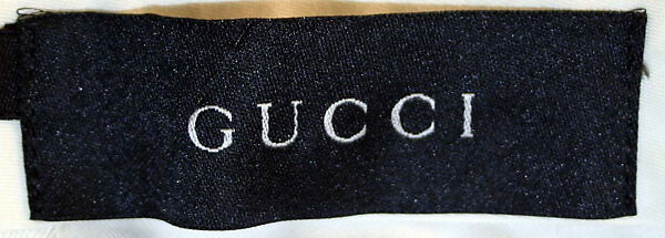 Ensemble, Gucci (Italian, founded 1921), a,b) silk; c,d) silk, cotton, Italian