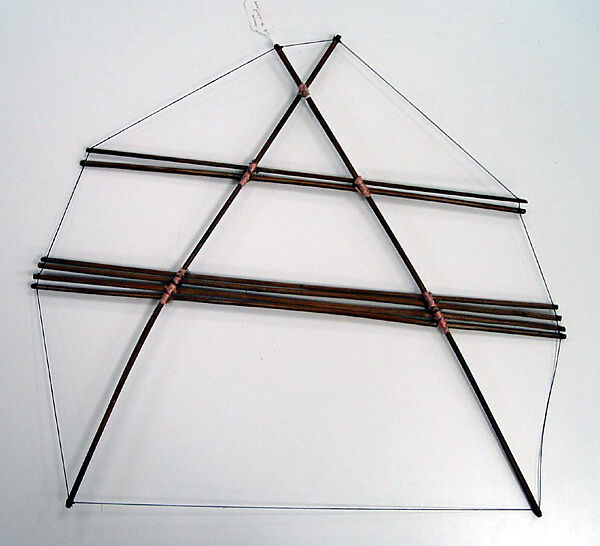 Wedding headdress, wood, bamboo, metal, glass, wool, cotton, Thailand (Lu Mien Yao)