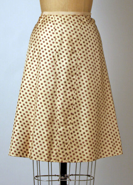 Suit, House of Chanel (French, founded 1910), a) silk, metal; b,c) silk, French