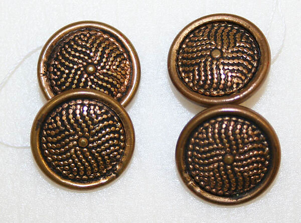 Shirt, House of Chanel (French, founded 1910), a) silk; b,c) bronze, French