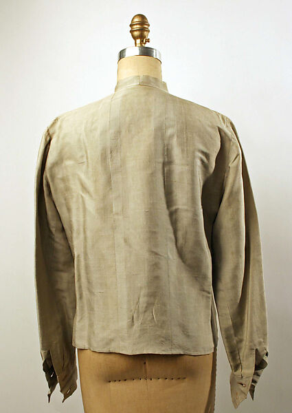 Shirt, House of Chanel (French, founded 1910), a) silk; b,c) bronze, French