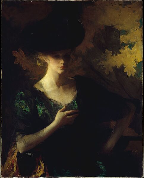 Portrait of a Lady, Frank W. Benson (American, Salem, Massachusetts 1862–1951 Salem, Massachusetts), Oil on canvas, American 