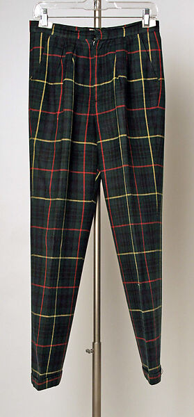 Trousers, wool, synthetic, British 