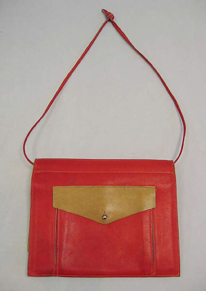 Purse, leather, French 