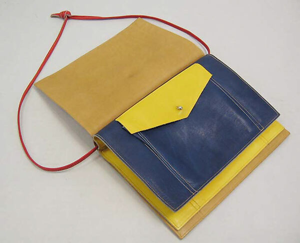 Purse, leather, French