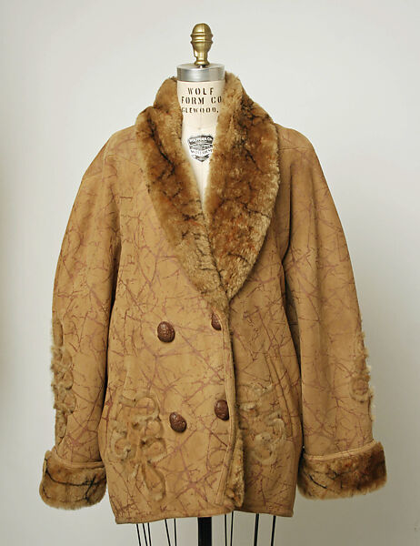 Corbin european clearance shearling sheepskin coat