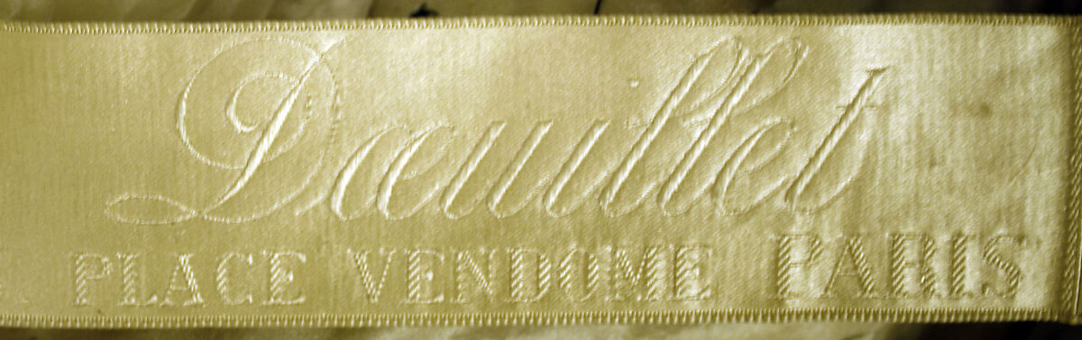 Dress, Doeuillet, silk, French