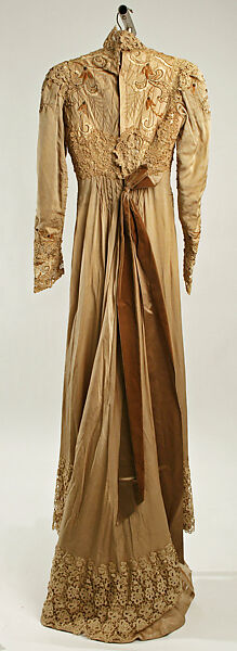 Dress, Callot Soeurs (French, active 1895–1937), silk, metal thread, French