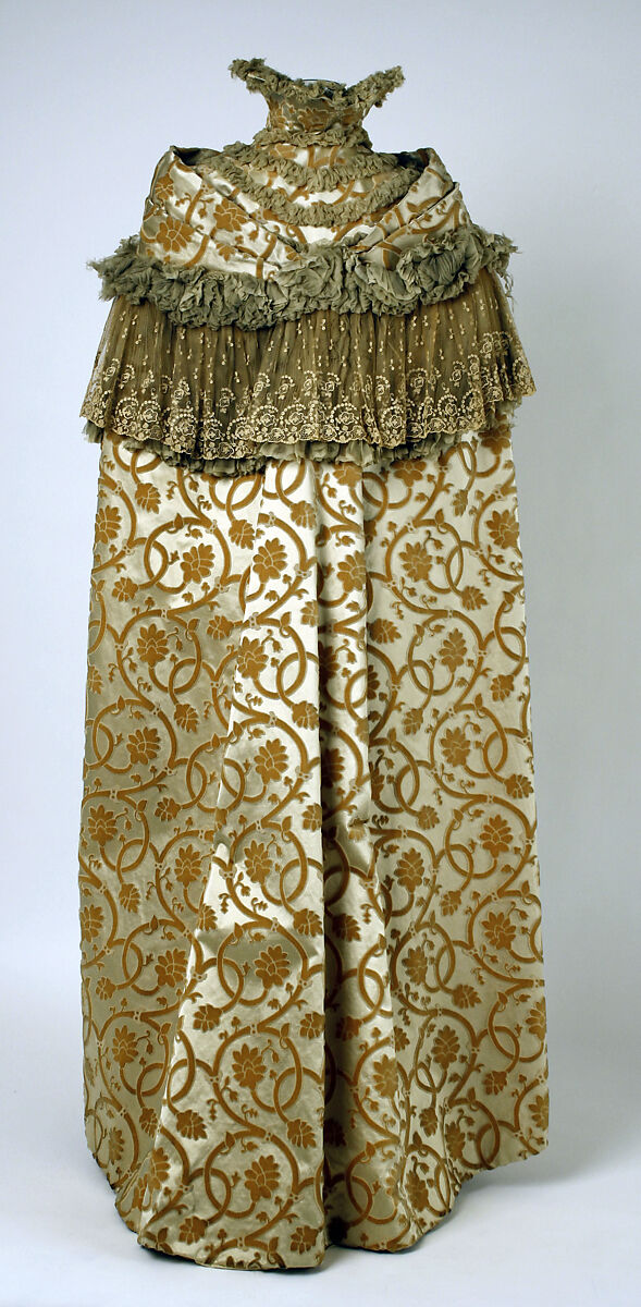 Opera cape, House of Worth (French, 1858–1956), silk, French