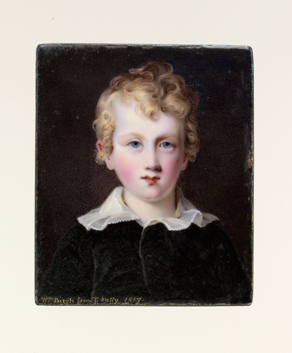 Brock Livingston Delaplaine, William Russell Birch (American (born England), Warwick 1755–1834 Philadelphia, Pennsylvania), Enamel on copper, American 