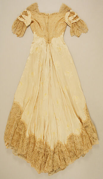 Dress, silk, French