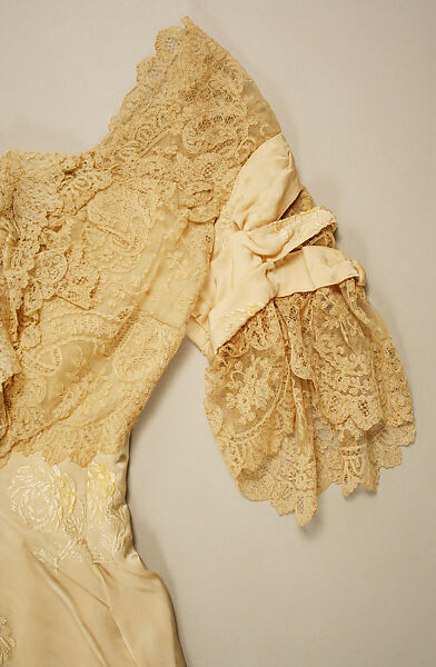 Dress, silk, French
