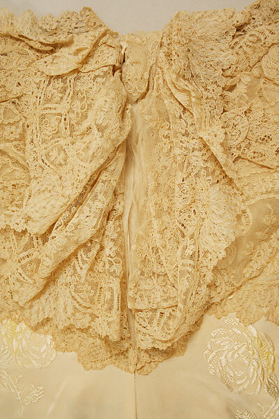 Dress, silk, French