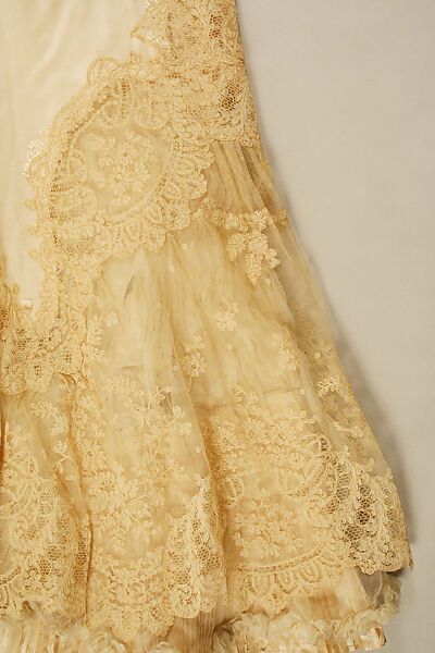 Dress, silk, French