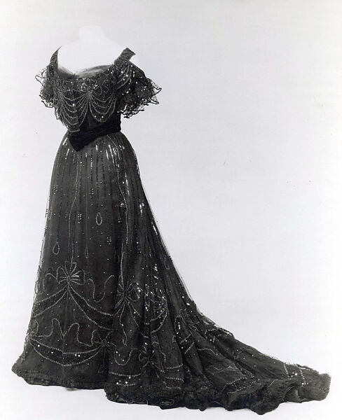 Dress, House of Worth (French, 1858–1956), silk, French