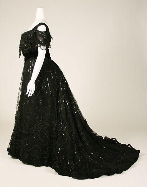 Dress, House of Worth (French, 1858–1956), silk, French