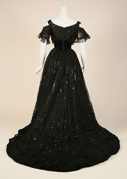 Dress, House of Worth (French, 1858–1956), silk, French