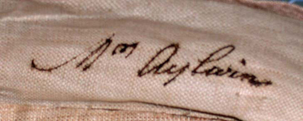 Shoes, silk, British