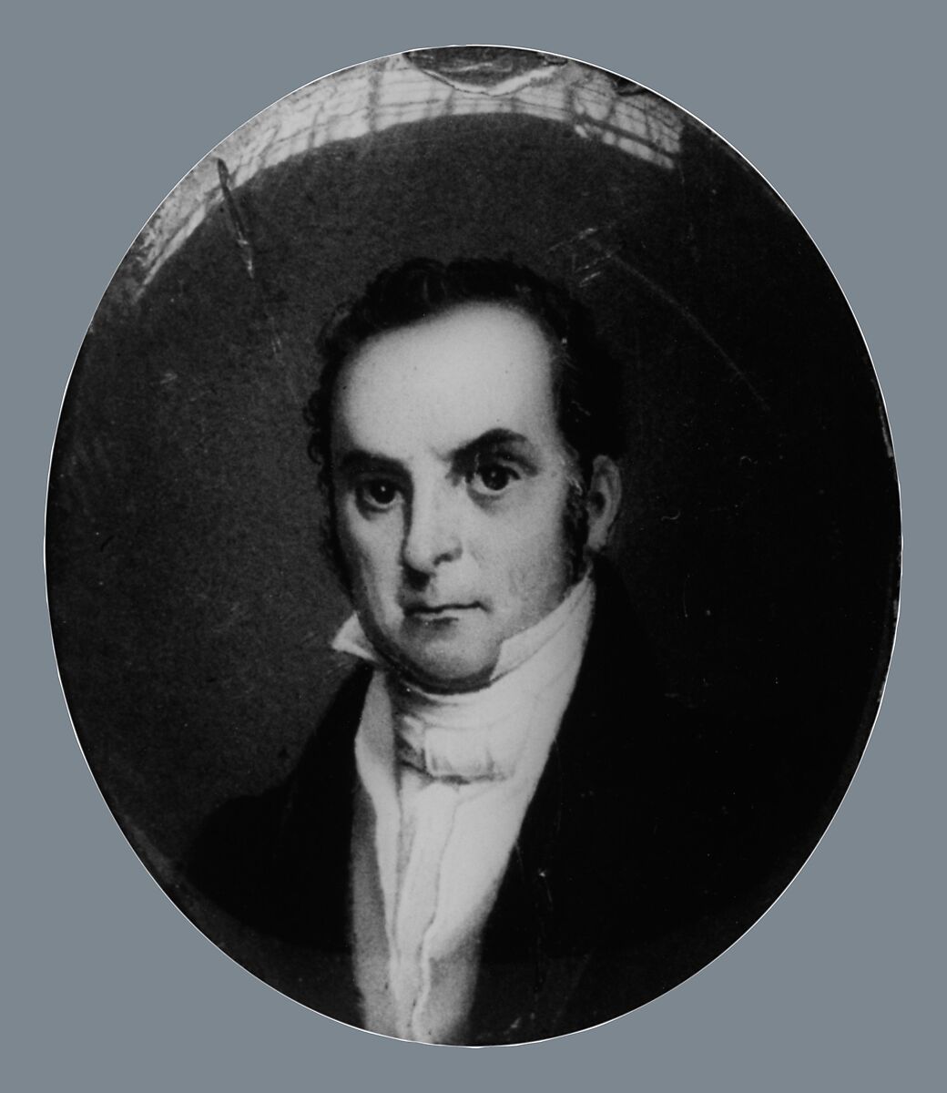 Daniel Webster, William Russell Birch (American (born England), Warwick 1755–1834 Philadelphia, Pennsylvania), Enamel on copper, American 
