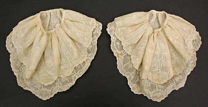 Accessory set, cotton, British