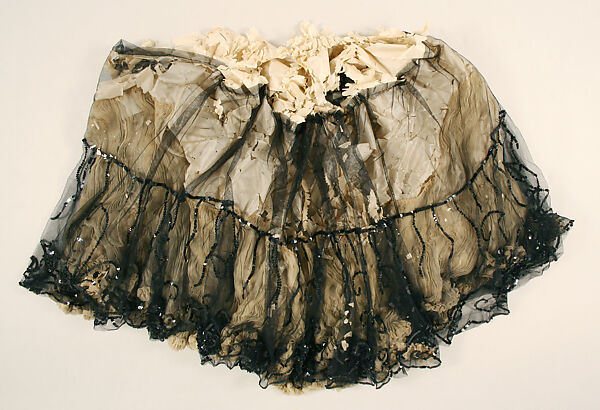 Dress, silk, French