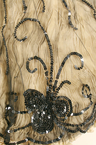Dress, silk, French