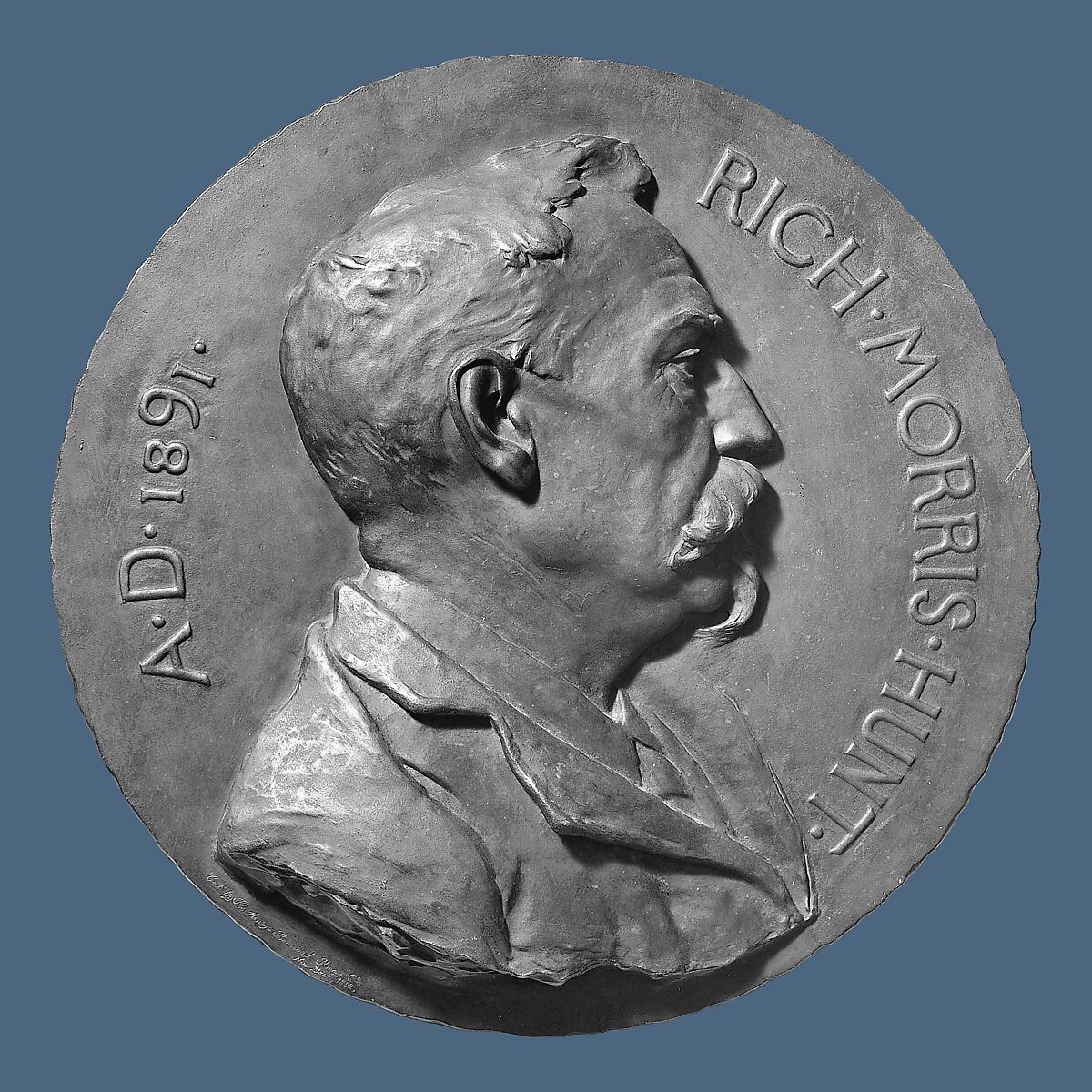 Richard Morris Hunt, Karl Theodore Bitter (American (born Austria), Vienna 1867–1915 New York), Bronze, American 