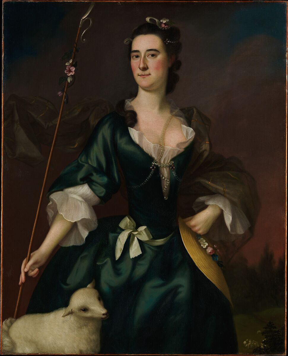 Mary Sylvester, Joseph Blackburn (active 1752–ca. 1778), Oil on canvas, American 