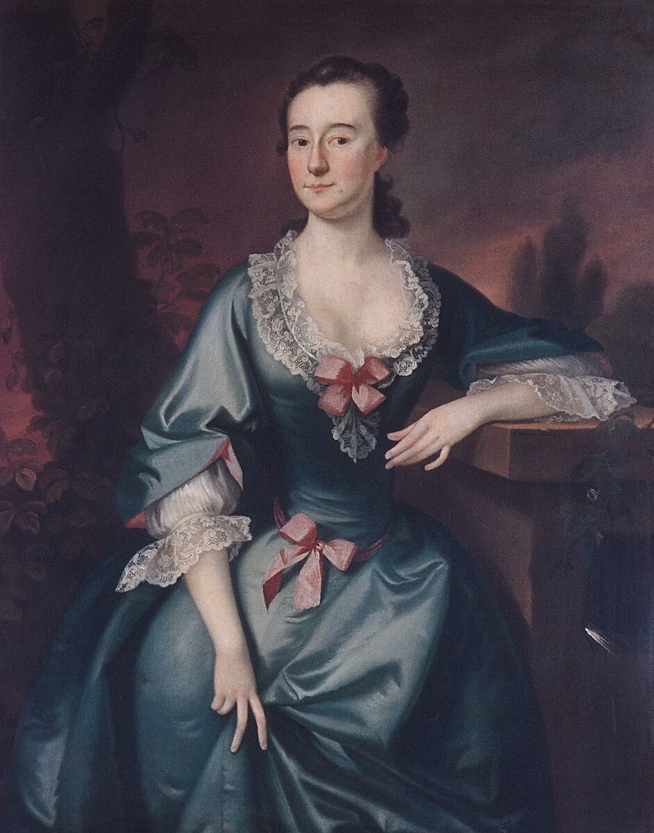 Mrs. David Chesebrough, Joseph Blackburn  American, Oil on canvas, American