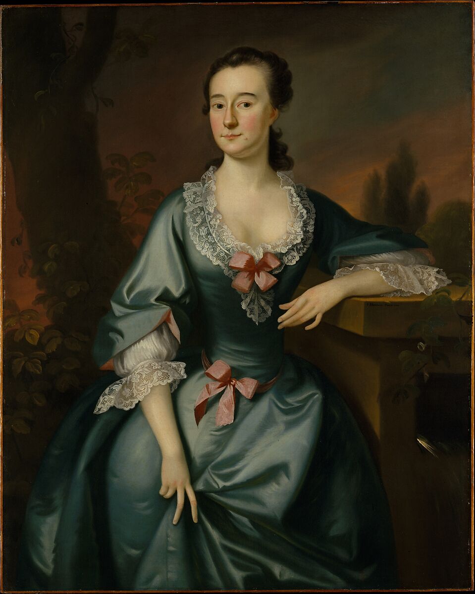 Mrs. David Chesebrough, Joseph Blackburn (active 1752–ca. 1778), Oil on canvas, American