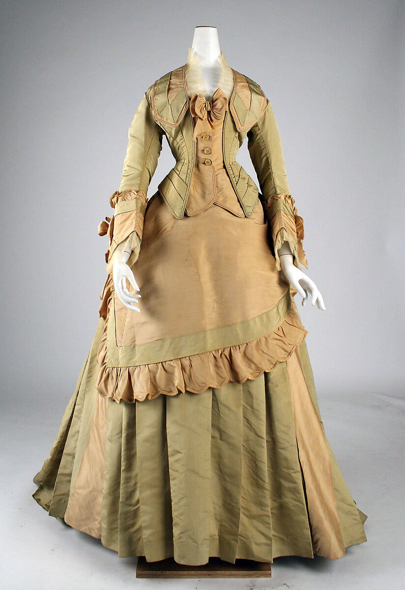 Dress, Mon. Vignon (French), silk, French 