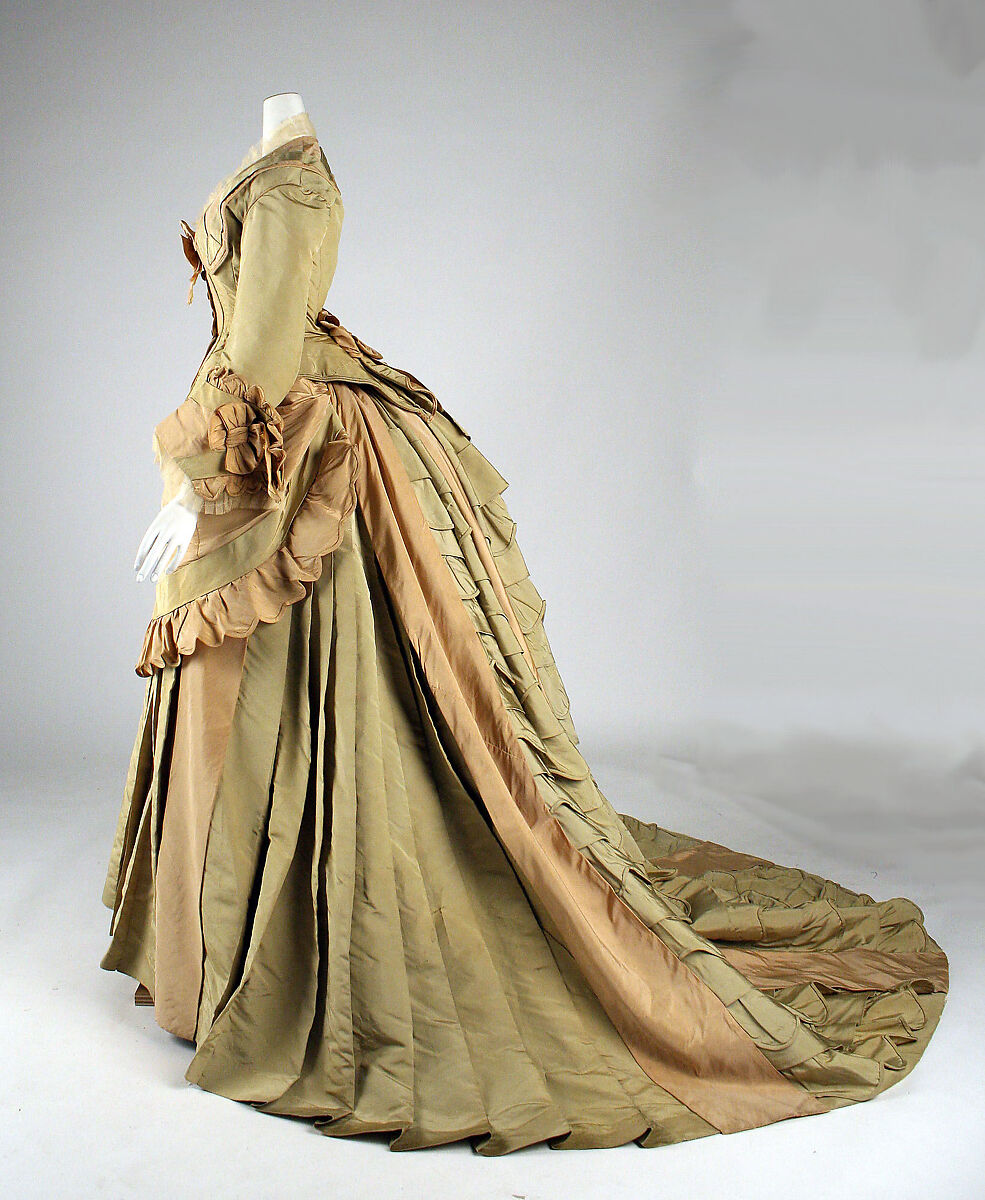 Dress, Maison Vignon (French, active ca. 1850–ca. 1910), silk, French