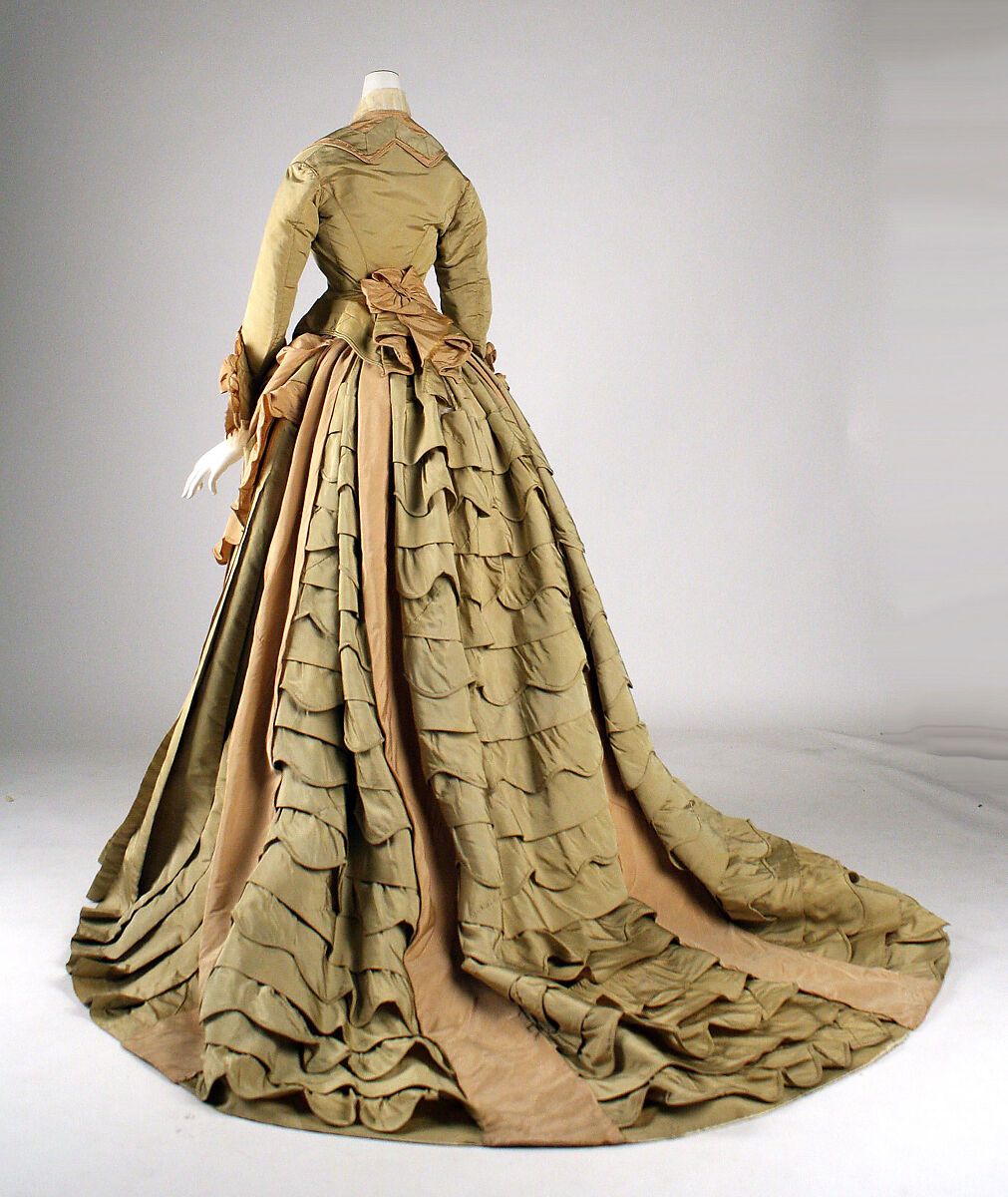 Dress, Maison Vignon (French, active ca. 1850–ca. 1910), silk, French