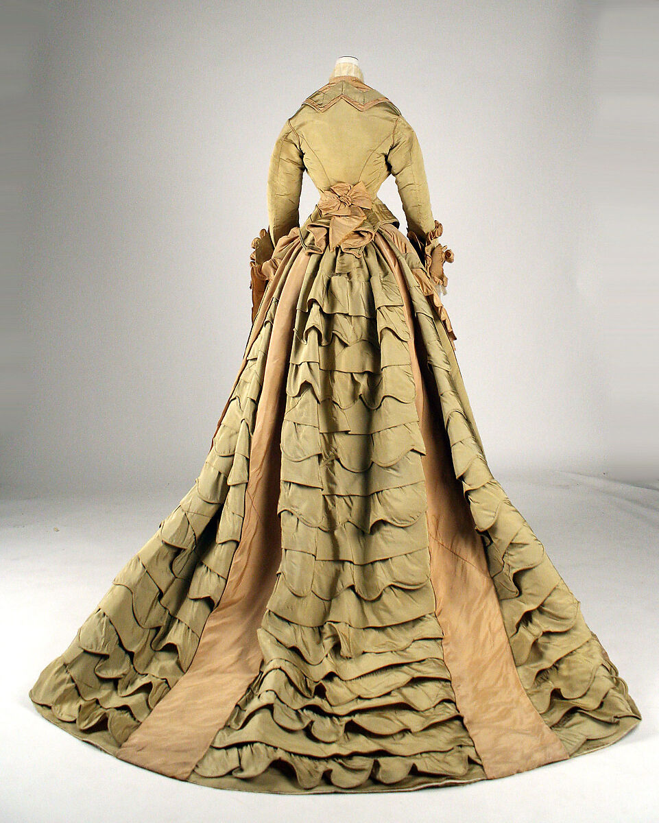 Dress, Maison Vignon (French, active ca. 1850–ca. 1910), silk, French