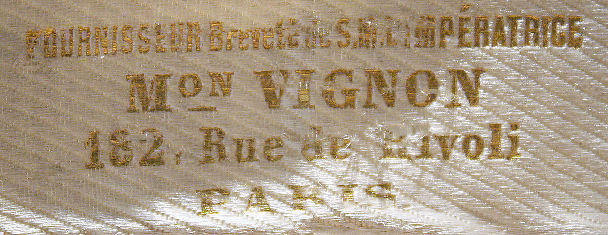 Dress, Maison Vignon (French, active ca. 1850–ca. 1910), silk, French