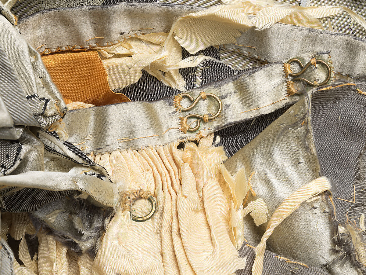 Dress, A. Fanet (French, active ca. 1877–1905), silk, glass, jet, French