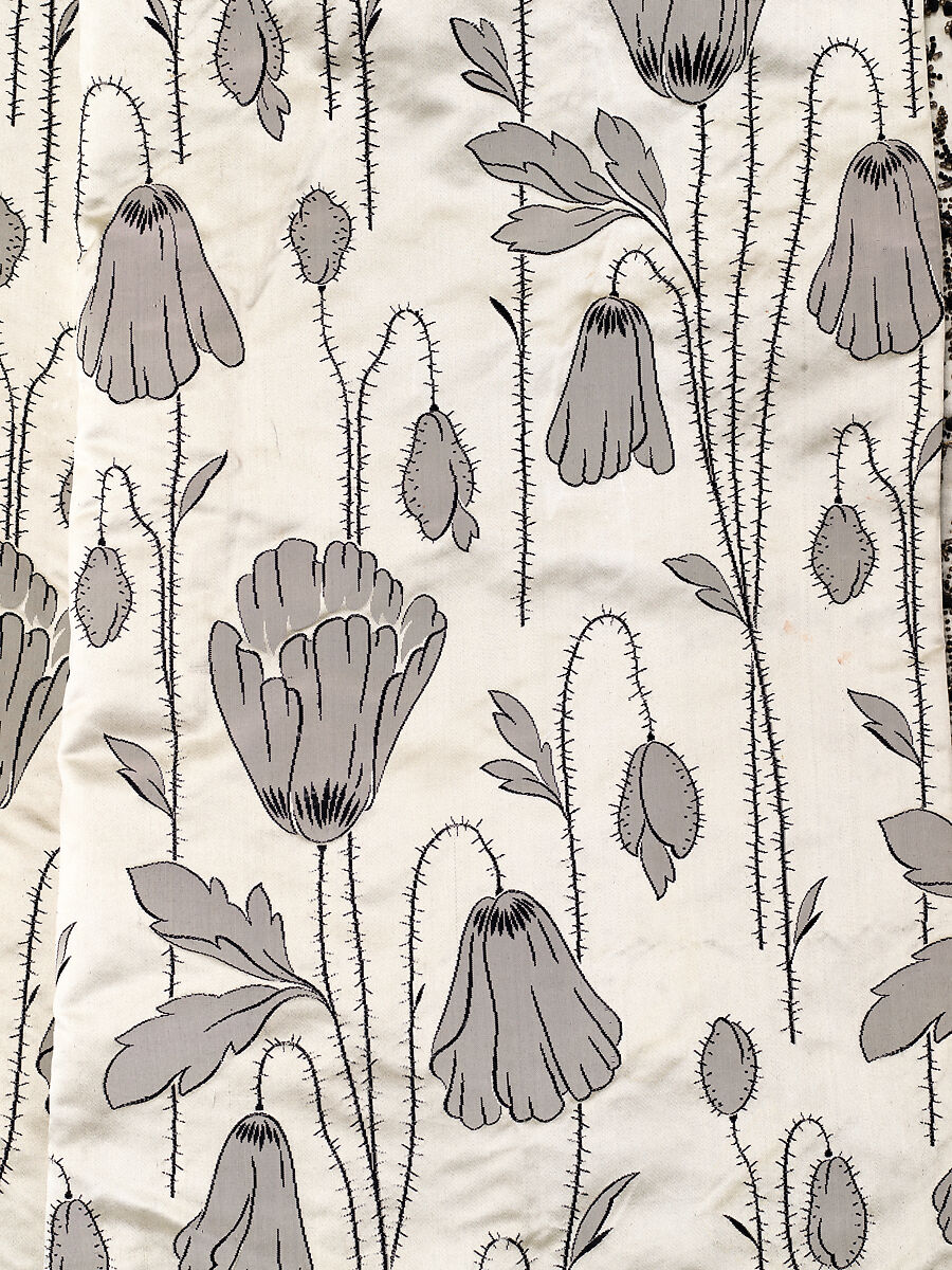 Dress, A. Fanet (French, active ca. 1877–1905), silk, glass, jet, French