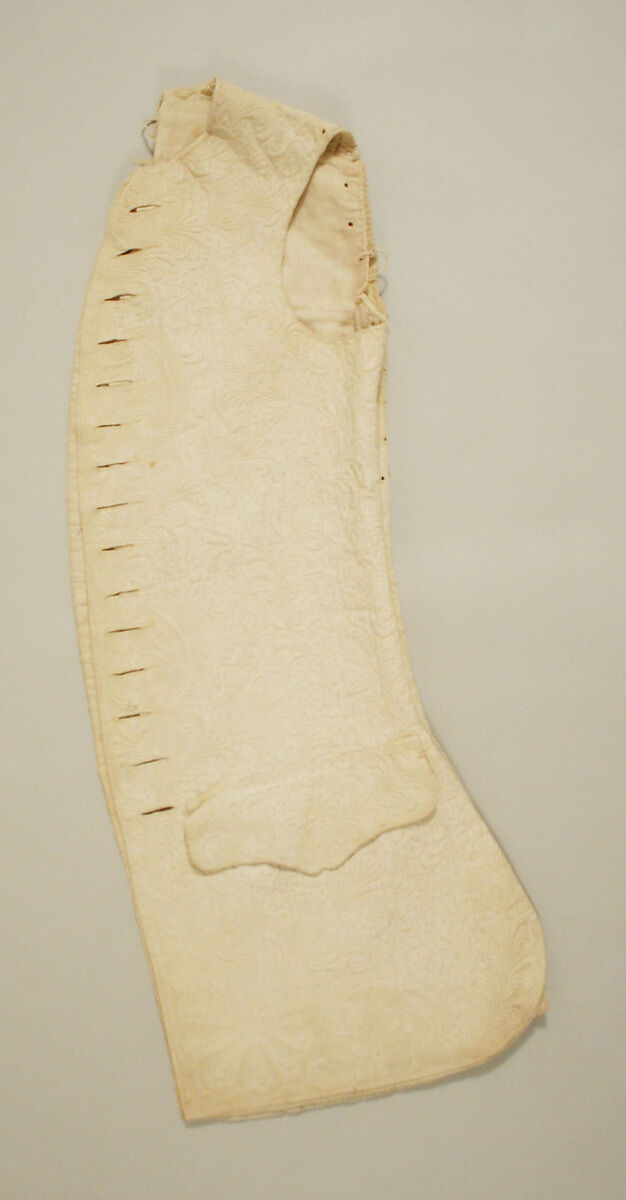 Waistcoat, linen, French