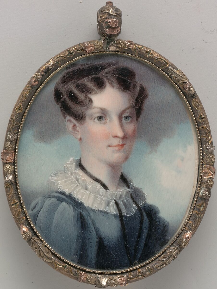 Carolyn Mishner, Hugh Bridport (American (born England), London 1794–ca. 1868 Philadelphia, Pennsylvania), Watercolor on ivory, American 