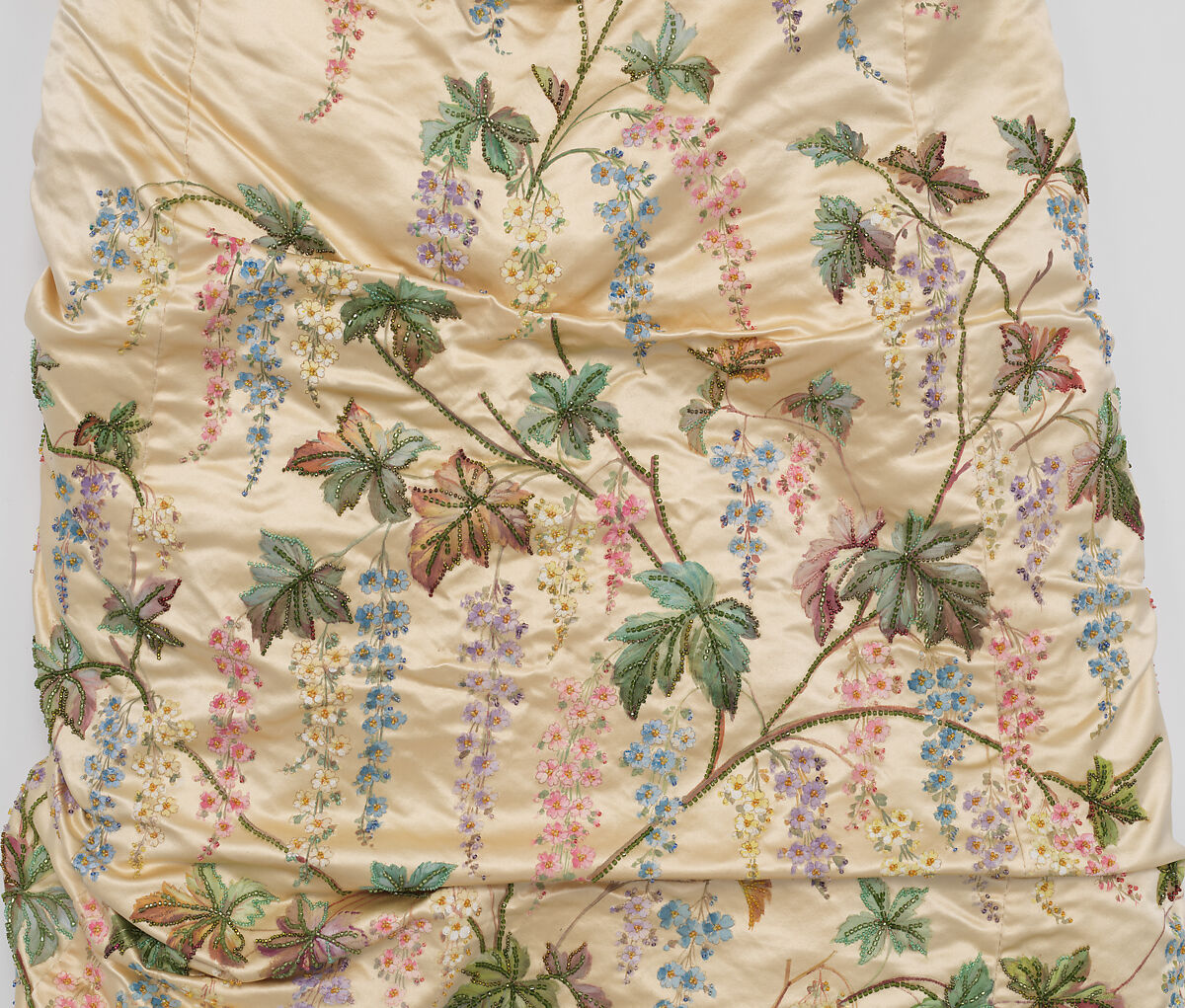 Dress, Mme. Martin Decalf (French, active ca. 1875–1881), silk, French