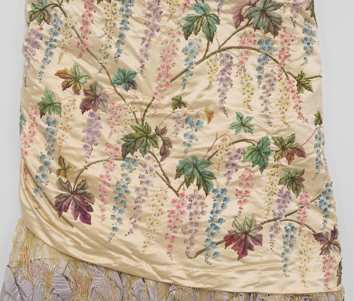Dress, Mme. Martin Decalf (French, active ca. 1875–1881), silk, French