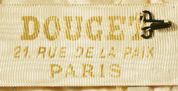 Evening dress, Jacques Doucet (French, Paris 1853–1929 Paris), silk, French